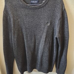 Chaps Men's Charcoal Crewneck Sweater
